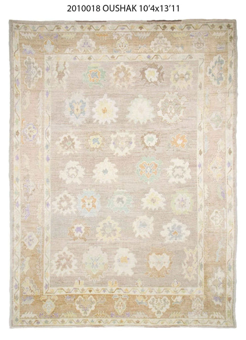 10x14 Modern Oushak Area Rug