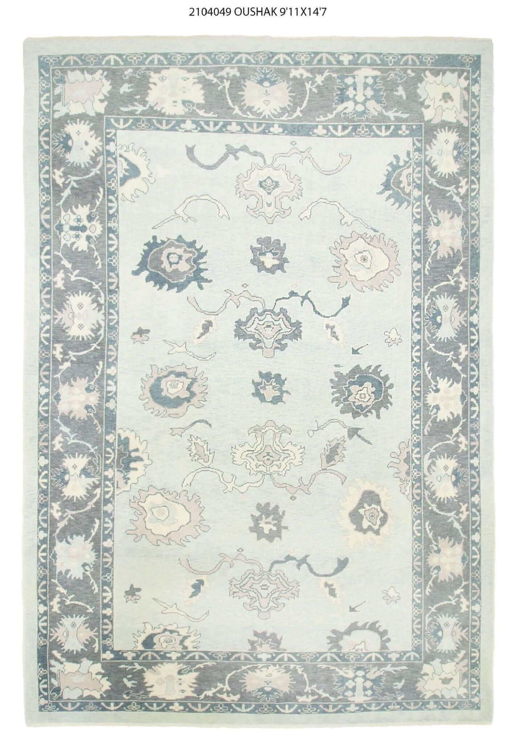 10x15 Modern Oushak Area Rug