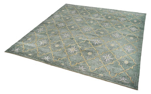 12x13 Modern Oushak Area Rug