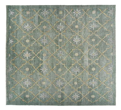 12x13 Modern Oushak Area Rug