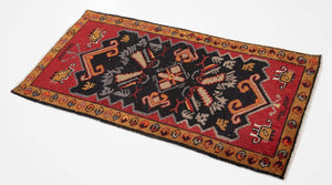 2x4 Old & Vintage Turkish Area Rug