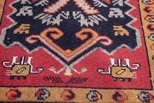 2x4 Old & Vintage Turkish Area Rug