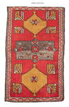 2x4 Old & Vintage Turkish Area Rug