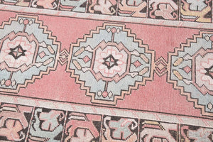 3x10 Old & Vintage Turkish Area Runner Rug