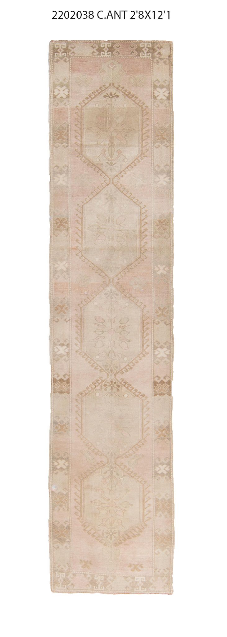 3x12 Old & Vintage Turkish Area Rug