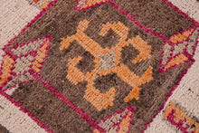 3x12 Old & Vintage Turkish Area Runner Rug