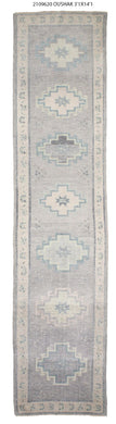 3x14 Modern Oushak Area Runner Rug