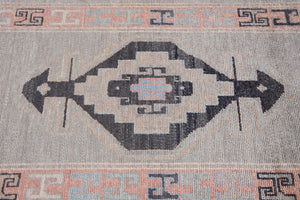 3x16 Modern Oushak Area Runner Rug