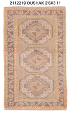 3x4 Modern Oushak Area Rug