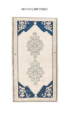 3x6 Old & Vintage Turkish Area Rug