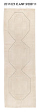 3x9 Old & Vintage Turkish Area Runner Rug