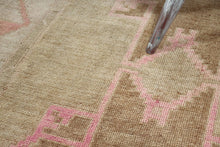 4x13 Green Old & Vintage Turkish Area Rug