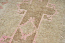 4x13 Green Old & Vintage Turkish Area Rug
