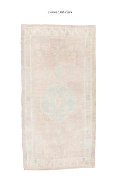 4x8 Old & Vintage Turkish Area Rug