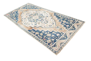 4x9 Old & Vintage Turkish Area Rug