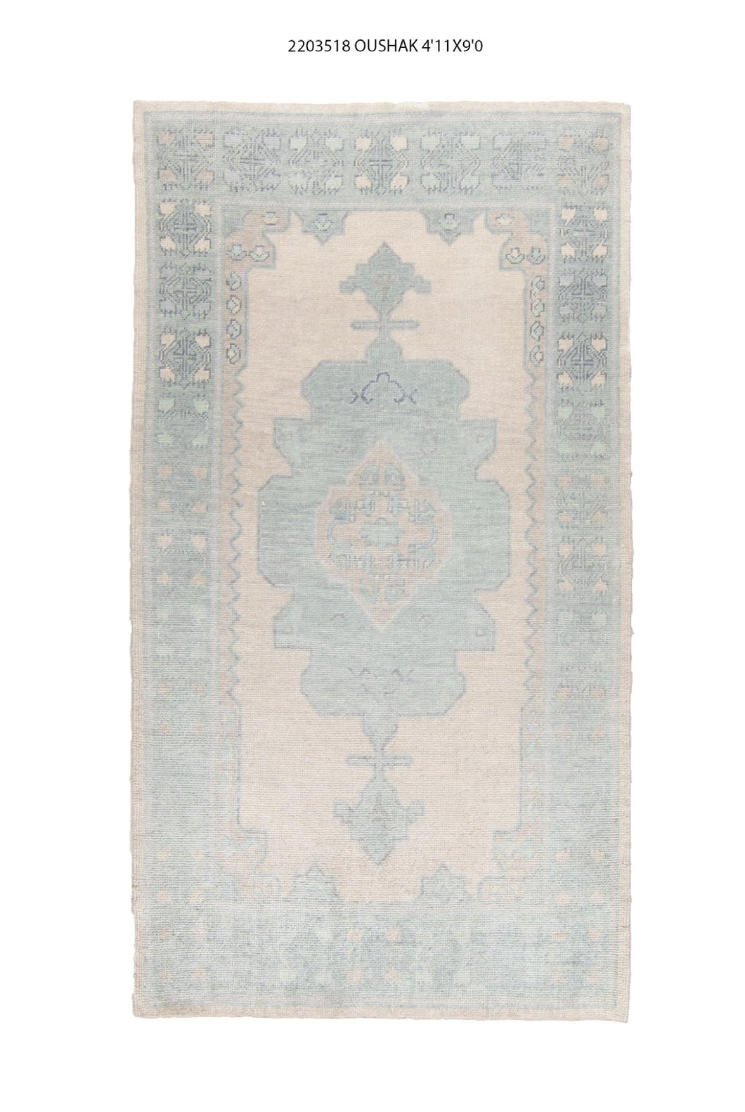 5x9 Modern Oushak Area Rug