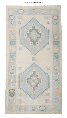 5x9 Modern Oushak Area Rug