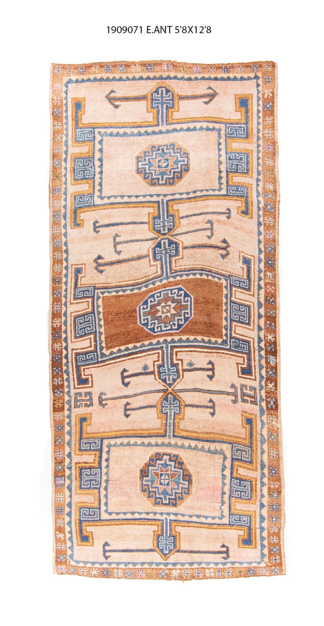 6x13 Old & Vintage Turkish Area Rug