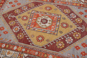 6x8 Old & Vintage Turkish Area Rug