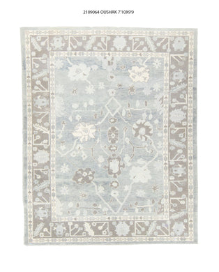 8x10 Modern Oushak Area Rug