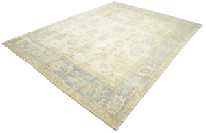 9x11 Modern Turkish Oushak Area Rug