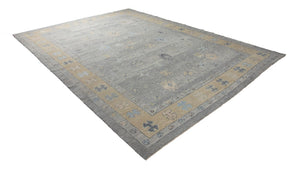 9x12 Modern Oushak Area Rug