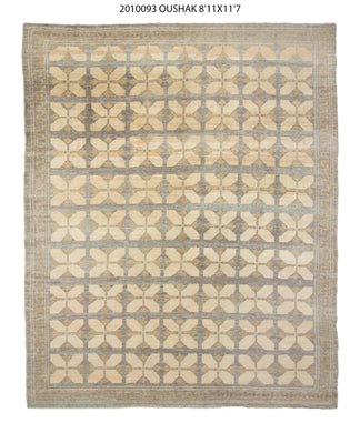 9x12 Modern Oushak Area Rug