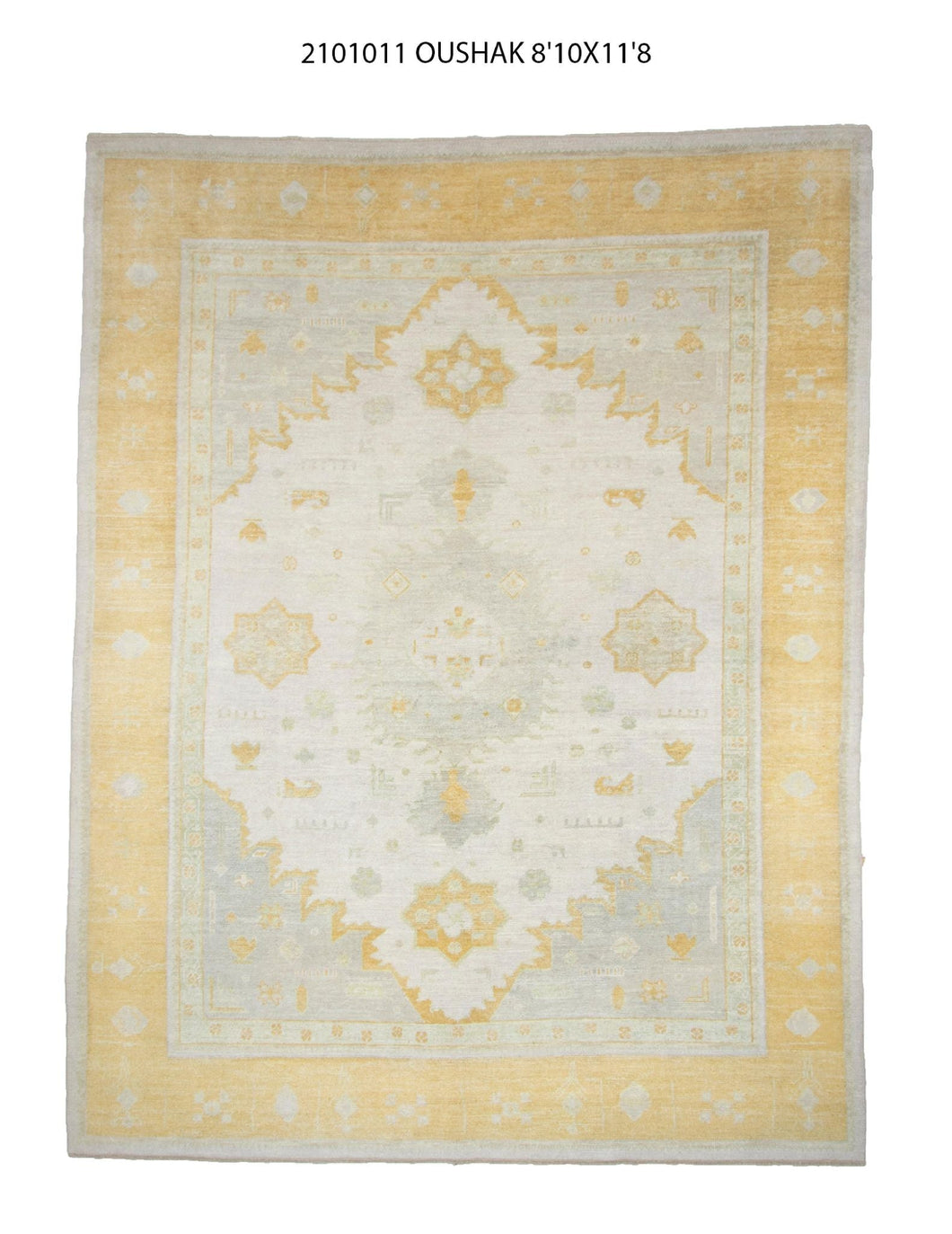 9x12 Modern Oushak Area Rug