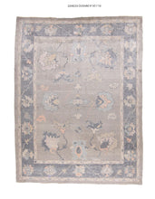 9x12 Modern Oushak Area Rug