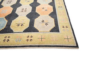 9x13 Modern Oushak Area Rug