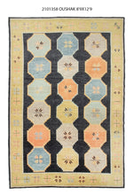 9x13 Modern Oushak Area Rug