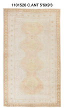 6x9 Old & Vintage Turkish Area Rug