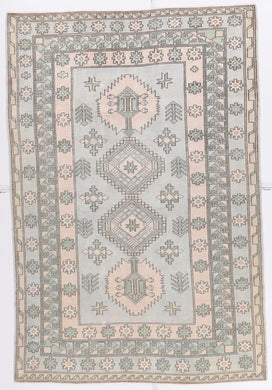 6x9 Old & Vintage Turkish Area Rug