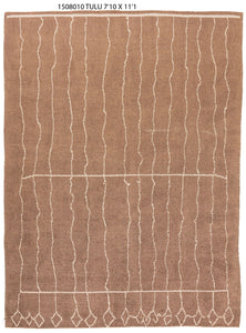 8x11 Colorful Modern Turkish Area Rug