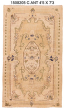 4x7 Soft Vintage Turkish Area Rug