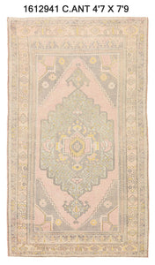 5x8 Old & Vintage Turkish Area Rug