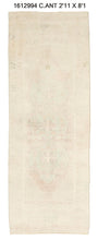 3x8 Old & Vintage Turkish Area Runner Rug