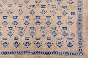 4x15 Muted Vintage Turkish Runner Rug