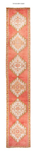 3x21 Old & Vintage Turkish Area Runner Rug