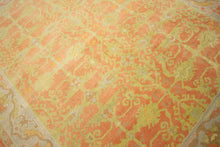 7x8 Red Modern Oushak Area Rug