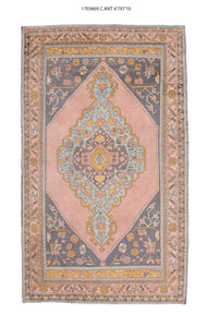5x8 Old & Vintage Turkis Area Rug