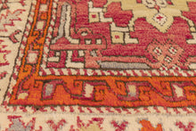 5x9 Colorful Vintage Turkish Area Rug