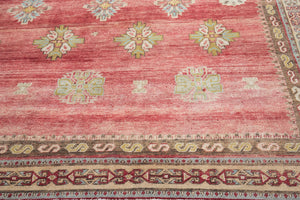 7x9 Old & Vintage Turkish Area Rug