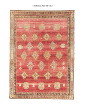 7x9 Old & Vintage Turkish Area Rug