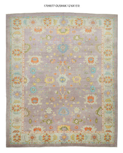 12x15 Colorful Modern Oushak Area Rug