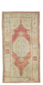 3x6 Old & Vintage Turkish Area Rug