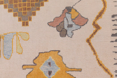 10x12 Colorful Modern Turkish Area Rug