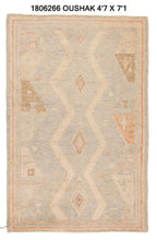 5x7 Soft Modern Oushak Area Rug