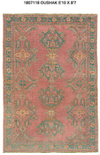 6x9 Modern Oushak Area Rug