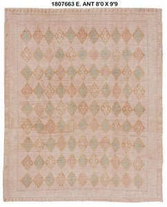 8x10 Old & Vintage Turkish Area Rug